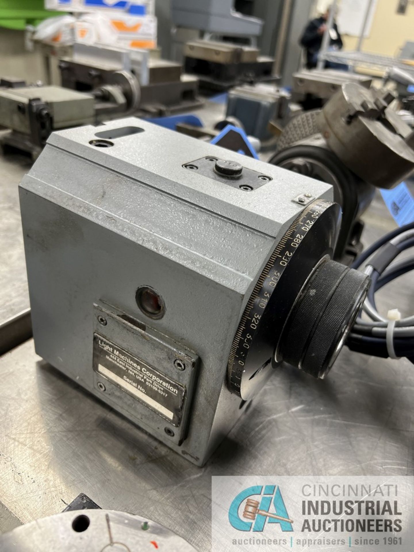 5C LIGHT MACHINE CORP COLLET INDEXER (MAINTENANCE SHOP) - Image 2 of 2