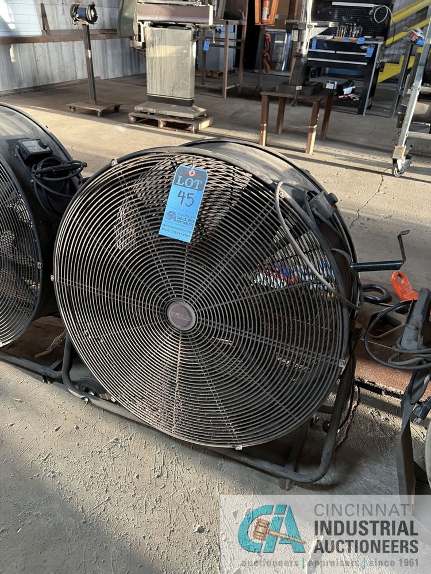 32" DIAMETER PROFITTER INDUSTRIAL DUTY HIGH VELOCITY DRUM STYLE AIR CIRCULATOR