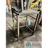 31" X 28" X 42-1/2" HIGH WELDED STEEL BENCH