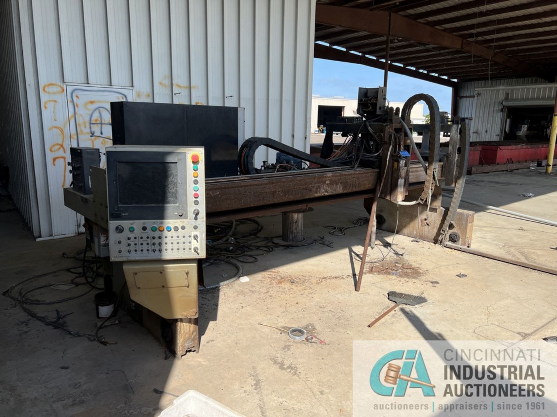 ALLTRA MODEL PC14-12 CNC PLASMA / OXY BURNING TABLE **IN PIECES - OUT OF SERVICE**