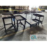 (LOT) MISCELLANEOUS STEEL CARTS