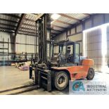 30,000 LB. DOOSAN MODEL D160S-5 PNEUMATIC TIRE DIESEL FORKLIFT (CURRENTLY OUT OF SERVICE, OIL