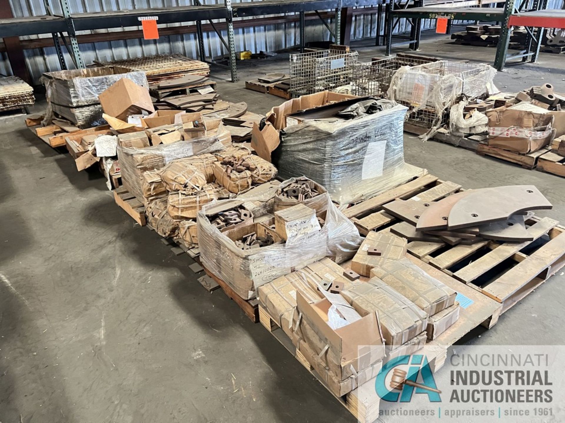 SKIDS MISCELLANEOUS ROCKWOOD WEAR PRODUCTS METAL TIPS AND WEAR PLATES INVENTORY