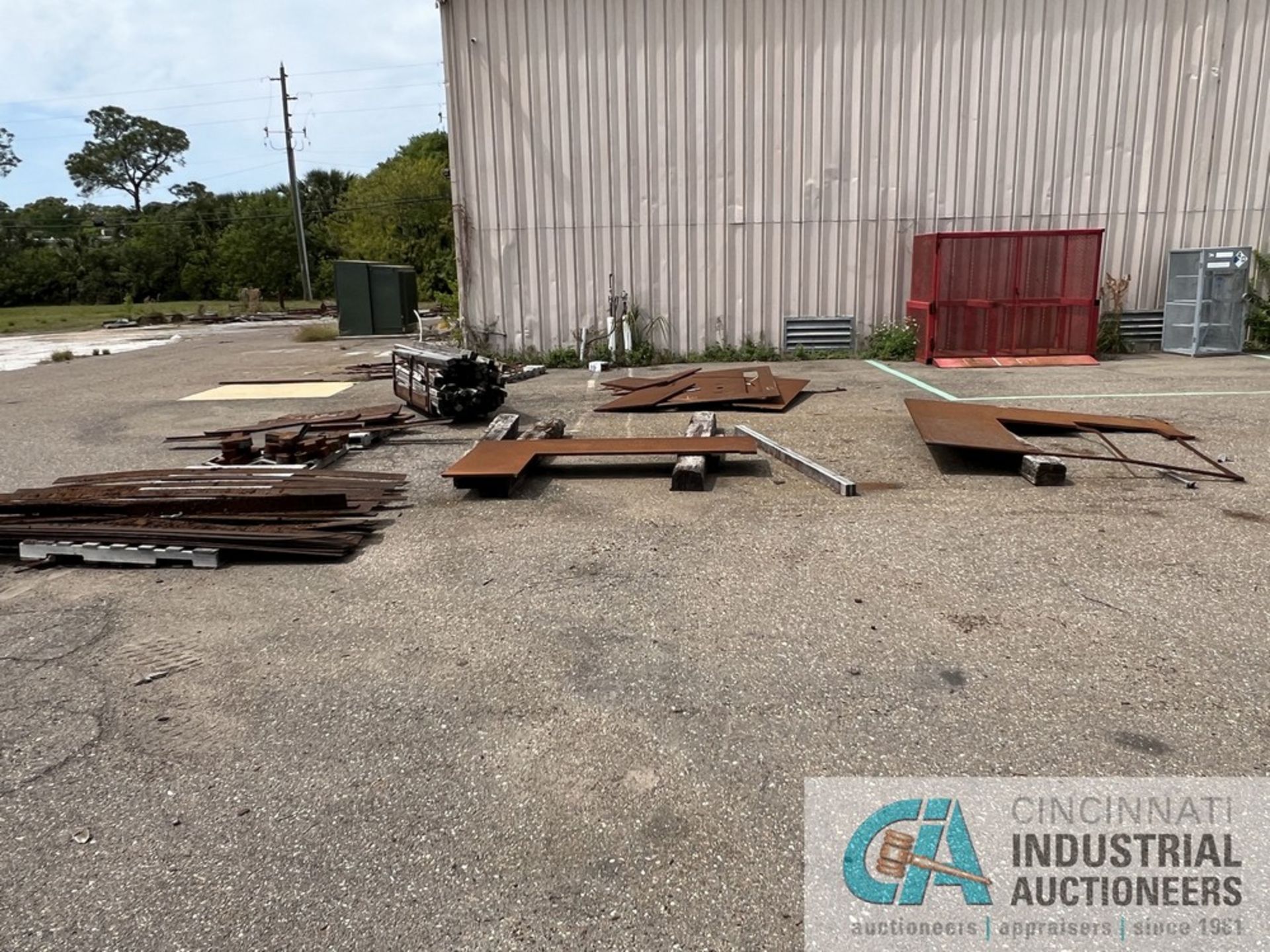 (LOT) LARGE QUANTITY OF STEEL PLATE FROM 1/2" - 4" THICK, INCLUDING FULL AND PARTIAL PLATES - Image 17 of 20