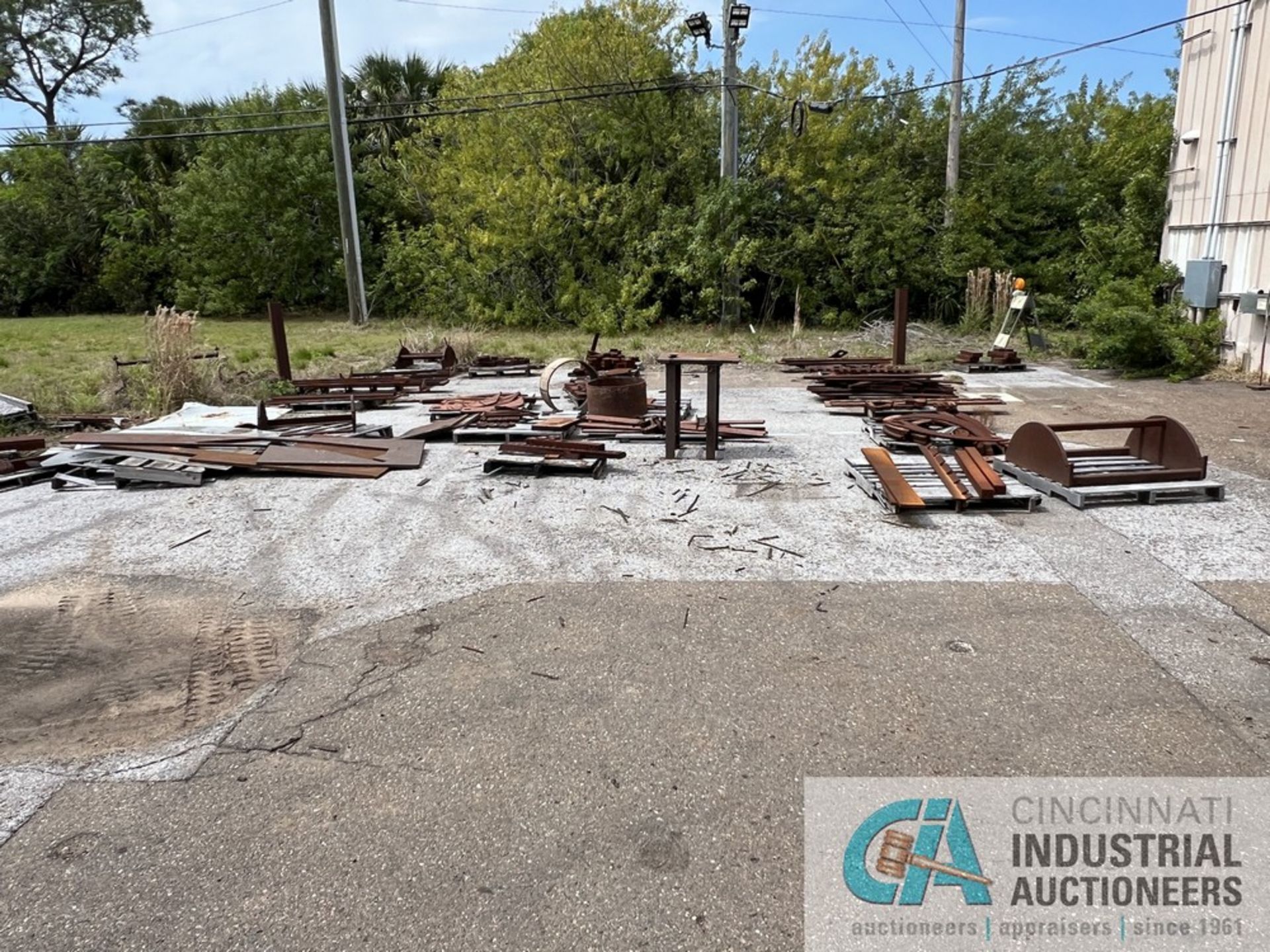 (LOT) LARGE QUANTITY OF STEEL PLATE FROM 1/2" - 4" THICK, INCLUDING FULL AND PARTIAL PLATES - Image 18 of 20