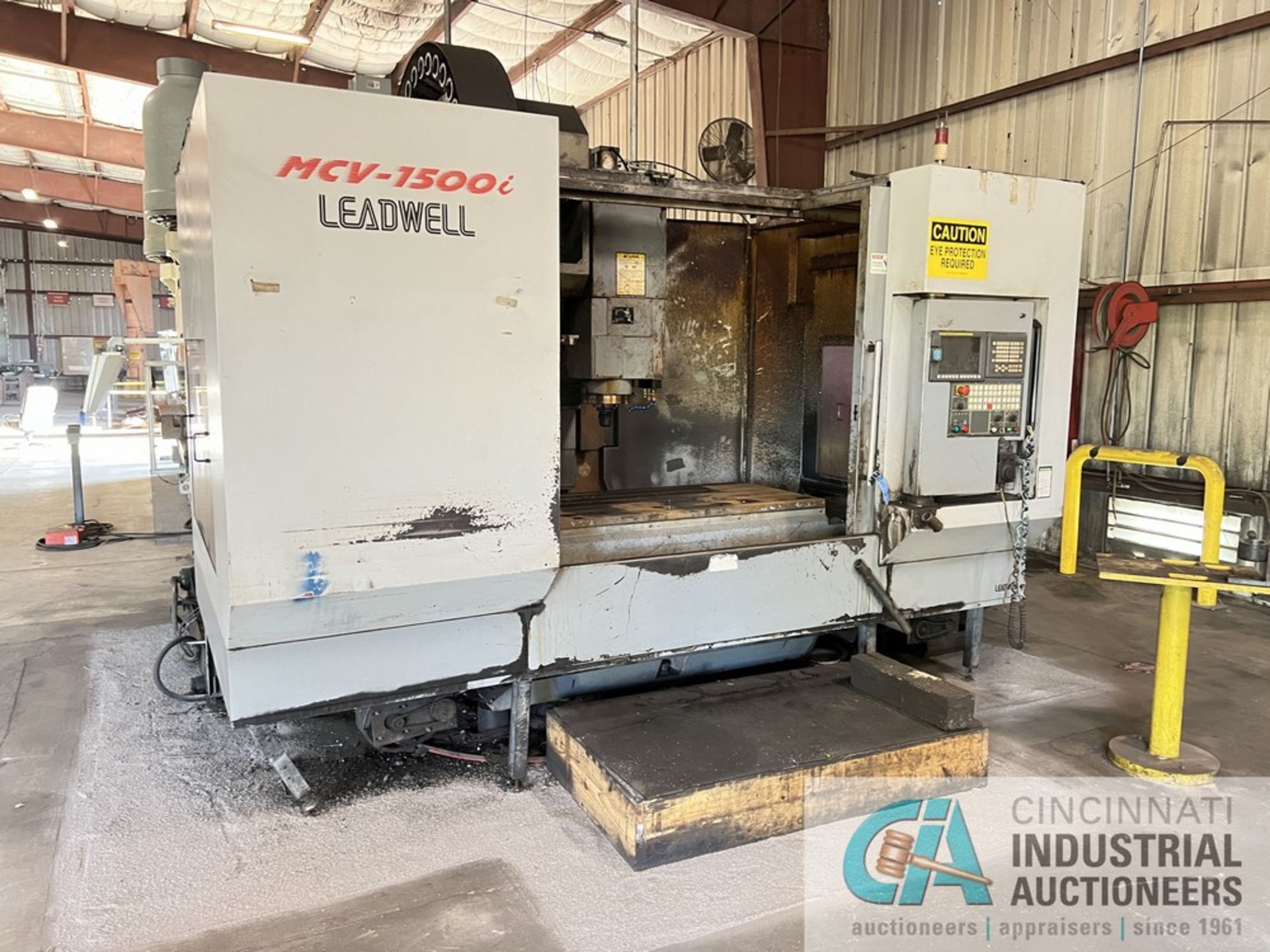 LEADWELL MODEL MVC-1500i RIDGID SQUARE BOX WAY CNC VERTICAL MACHINING CENTER; S/N L2TJF1060 (NEW