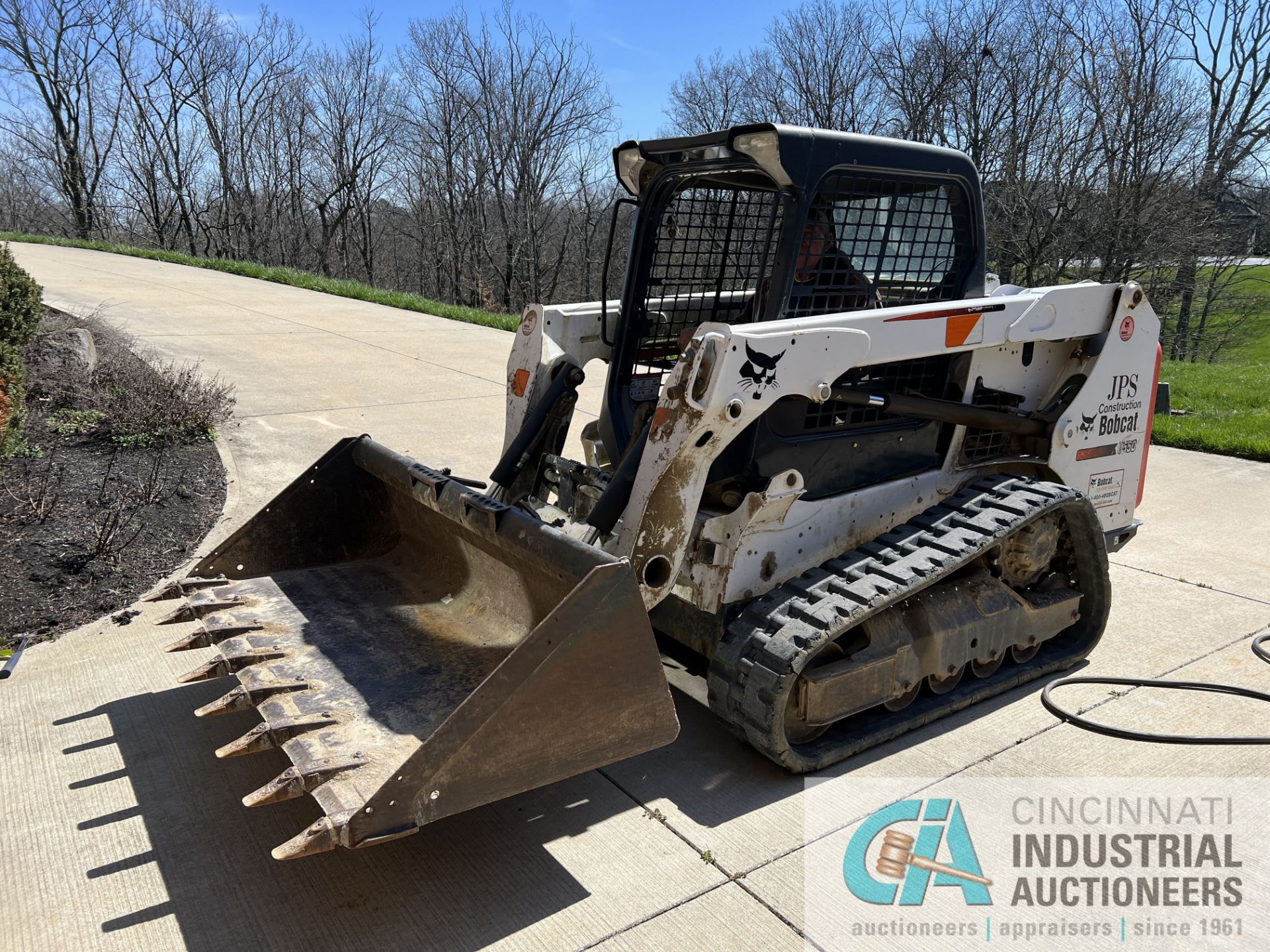 BOBCAT MODEL T550 INCLINE RUBBER TRACK DIESEL COMPACT SKID STEER TRACK LOADER; S/N AJZV16462 (NEW - Image 6 of 16