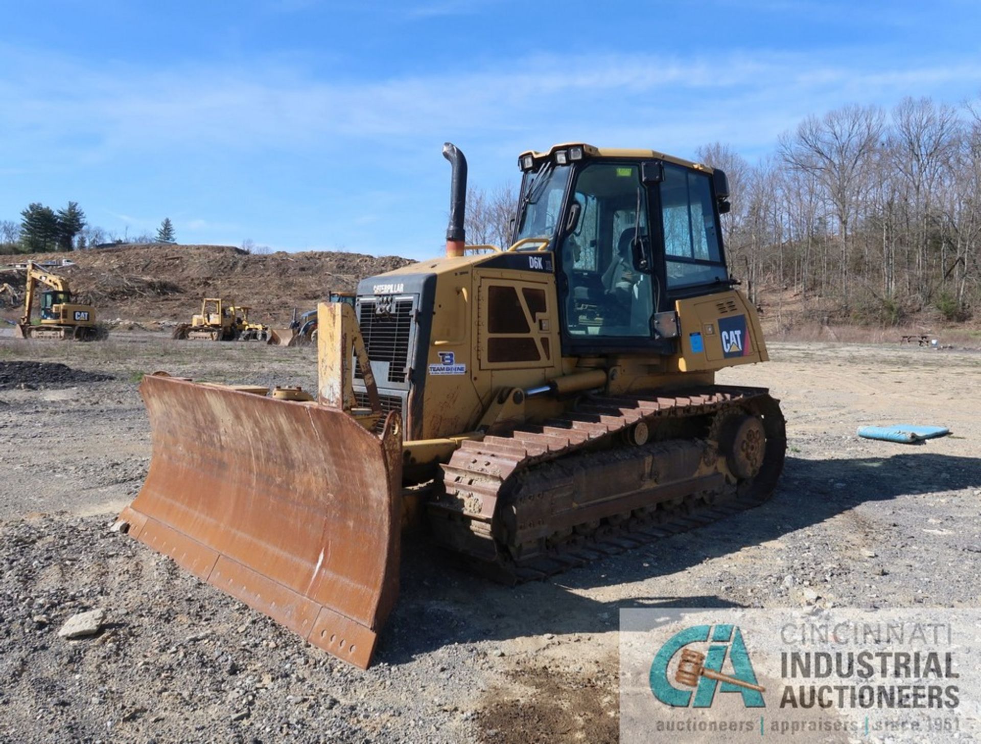 CATERPILLAR MODEL D6K XL CRAWLER DOZER; S/N CAT00D6KPFBH00552, SIX-WAY BLADE, HYDROSTATIC