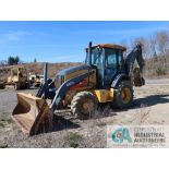 JOHN DEERE MODEL 410L FOUR-WHEEL DRIVE BACKHOE LOADER; S/N 1T0410LXPFF284773, 18" REAR BUCKET, 90"