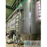 ****60 BBL QTS SOLUTIONS FERMENTER TANK; S/N 11373-60-FV-C AT 75" DIAMETER X 172" HIGH **SUBJECT