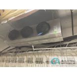 RUSSELL MODEL ITFA328-10DP CEILING MOUNT CHILLER FANS - NOTE NO CHASING LINES - CONFORMED TO WALK-IN