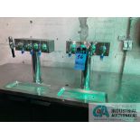 BEVERAGE AIR MODEL DD78-1-B-144 4-TAP KEGERATOR; S/N 11503858 **For convenience, the loading fee