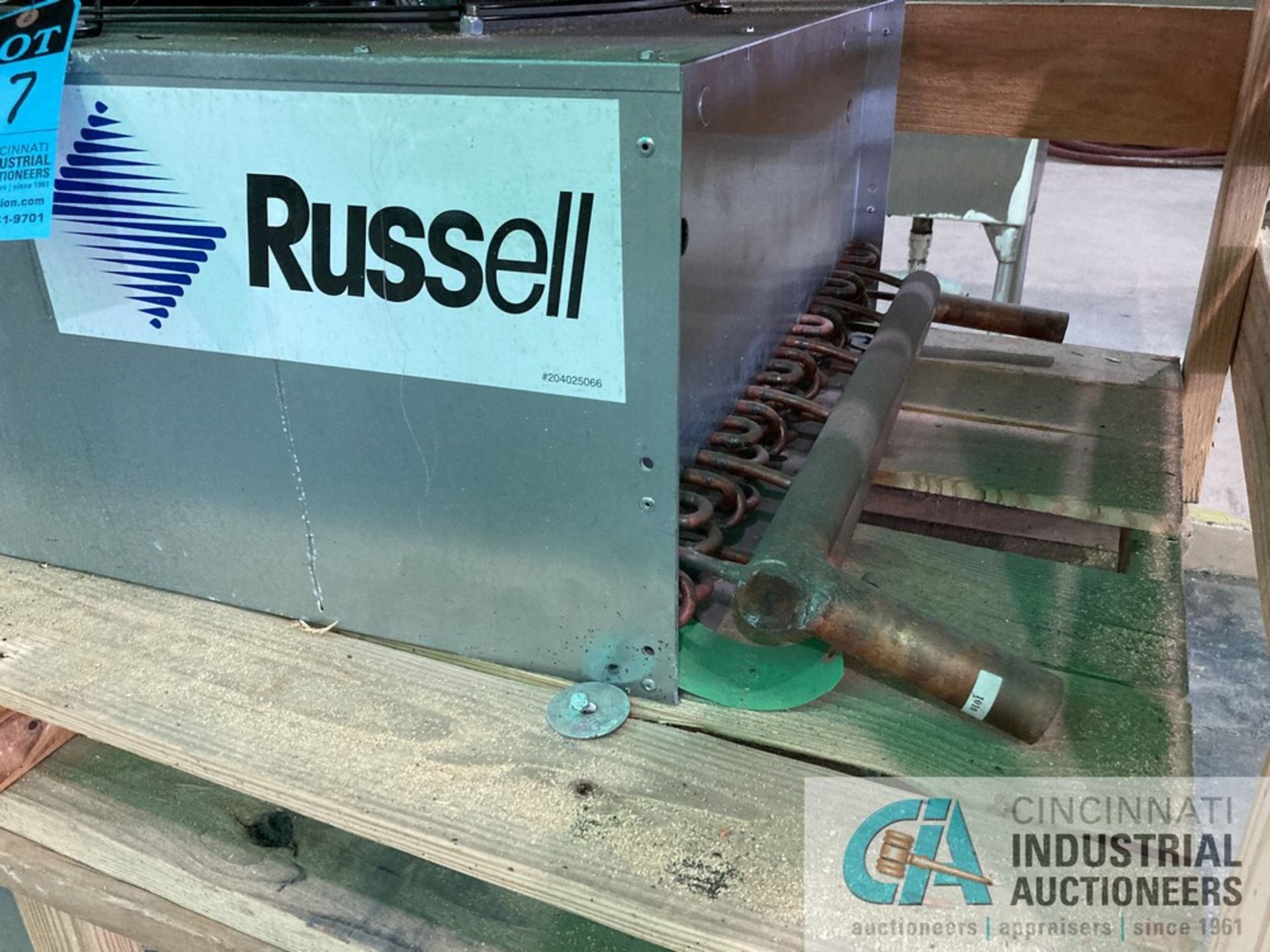 RUSSELL MODEL RDS005GA1B12N1A COOLING FANS, 1/3 HP, IN CRATE - NEVER INSTALLED **For convenience, - Bild 2 aus 4