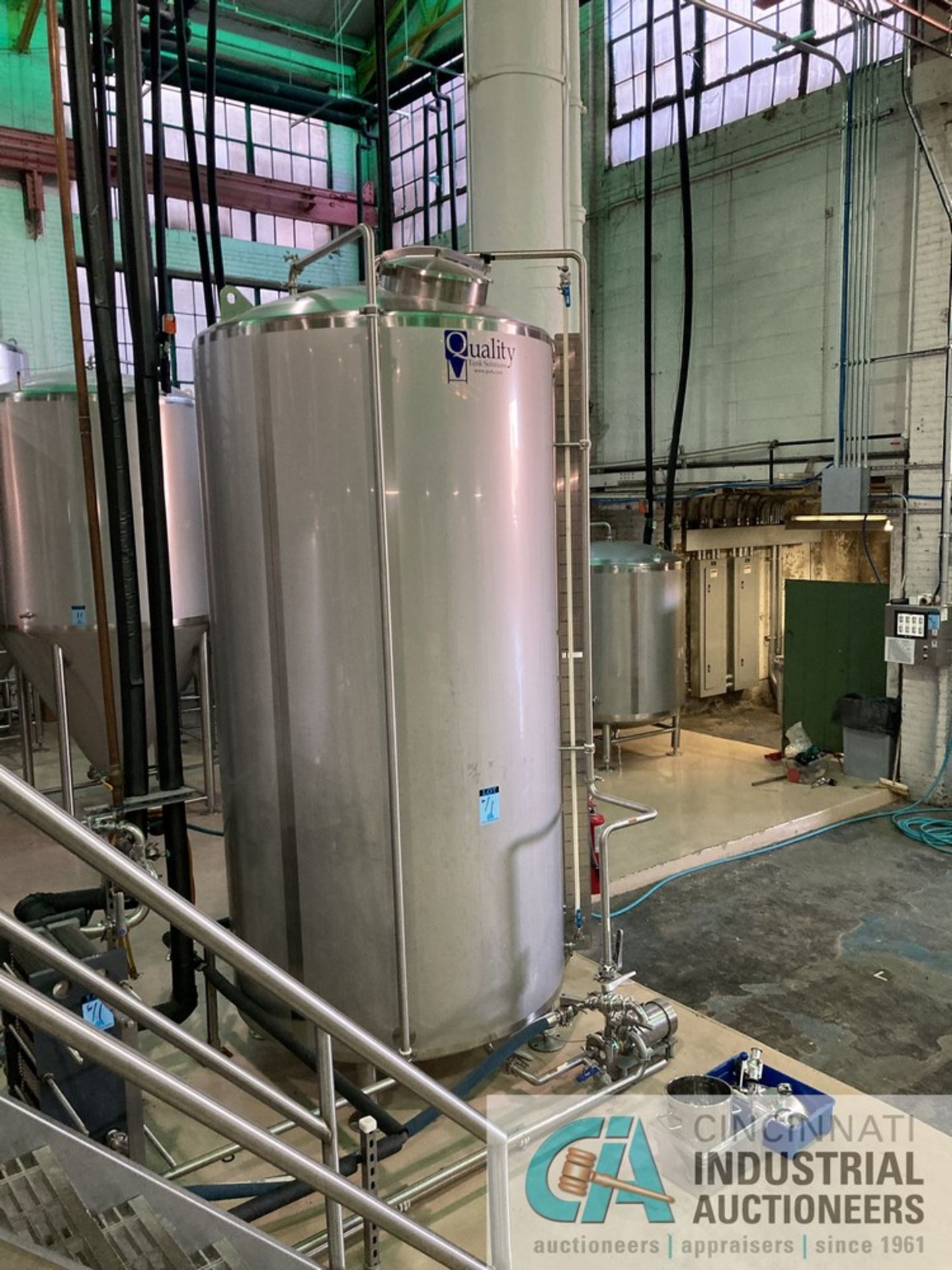 20 BBL 2-VESSEL BREW HOUSE SYSTEM CONSISTING OF QTS MODEL 20 BBL BREW KETTLE; S/N 11767-20-BK/WP - Bild 18 aus 18