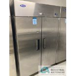 ATOSA MODEL MBF8002GR T SERIES REACH IN 2-DOOR FREEZER; S/N C40028 (2018) **For convenience, the