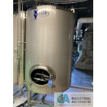 15 BBL QTS SOLUTIONS GLYCOL JACKETED SERVING TANK AT 45" DIAMETER X 97-1/2" HIGH, INCLUDES