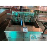 PITCO MODEL SE-14R 4-BAKSET FRYER **For convenience, the loading fee of $100.00 will be added to the