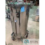STOUT SS HOP TANK, 28" DIAMETER X 48" HIGH **For convenience, the loading fee of $50.00 will be