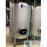 15 BBL QTS SOLUTIONS GLYCOL JACKETED SERVING TANK AT 45" DIAMETER X 97-1/2" HIGH, INCLUDES