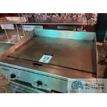 VULCAN MODEL HEG36E-3 ELECTRIC GRIDDLE; S/N 6501187706, 24" X 36" COOKING SPACE **For convenience,