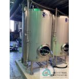 15 BBL QTS SOLUTIONS GLYCOL JACKETED SERVING TANK AT 45" DIAMETER X 97-1/2" HIGH, INCLUDES