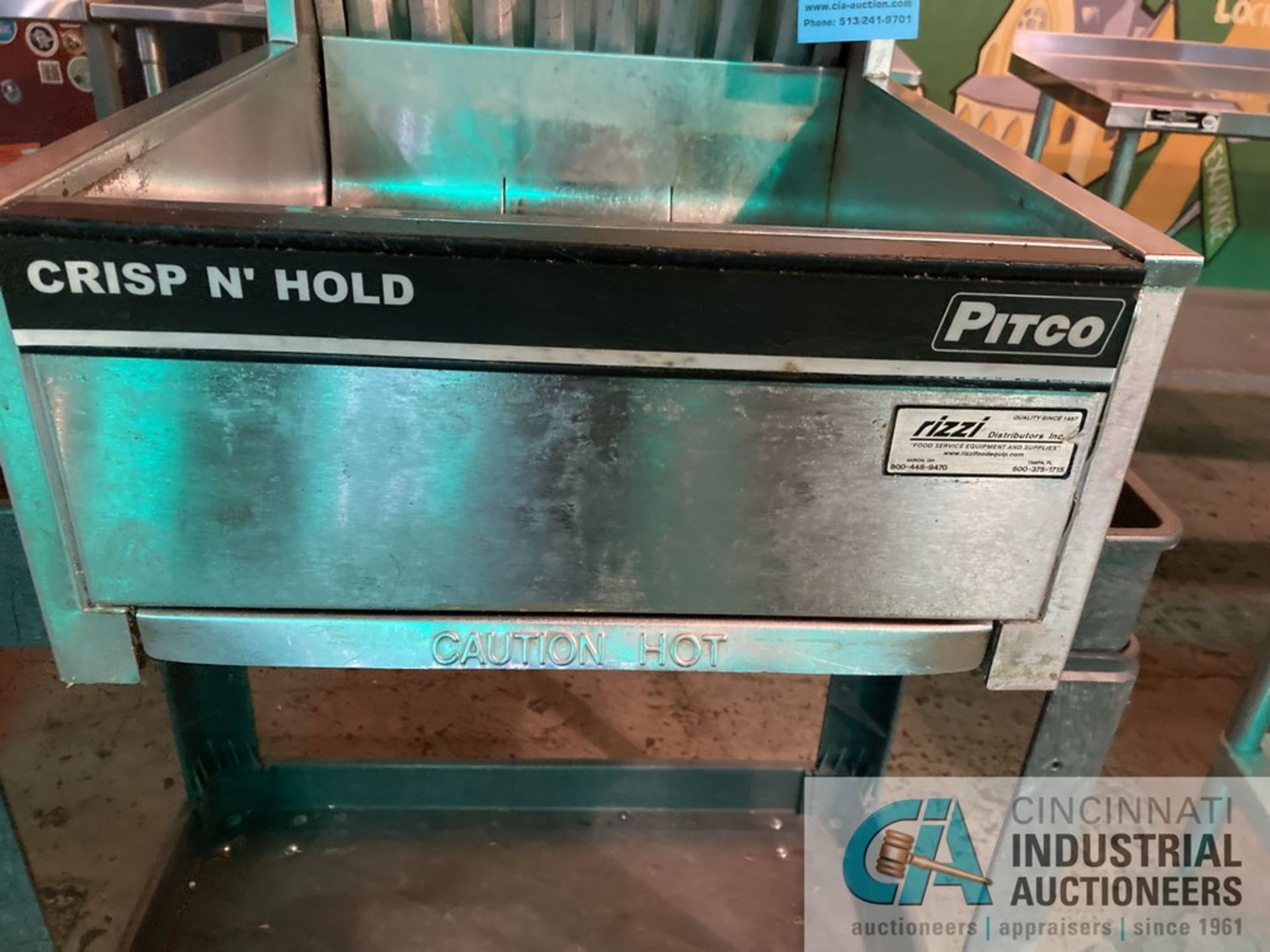 PITCO MODEL PCC18 "CRISP N HOLD" WARMER **For convenience, the loading fee of $50.00 will be added - Image 2 of 3