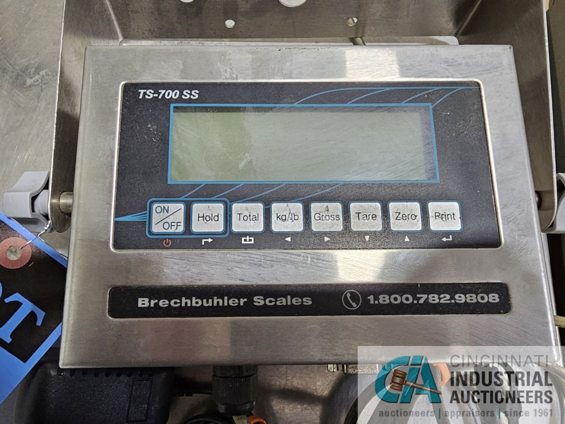 500 LB. BRECHBUHLER TS-700SS DIGITAL SCALE - Bild 3 aus 7