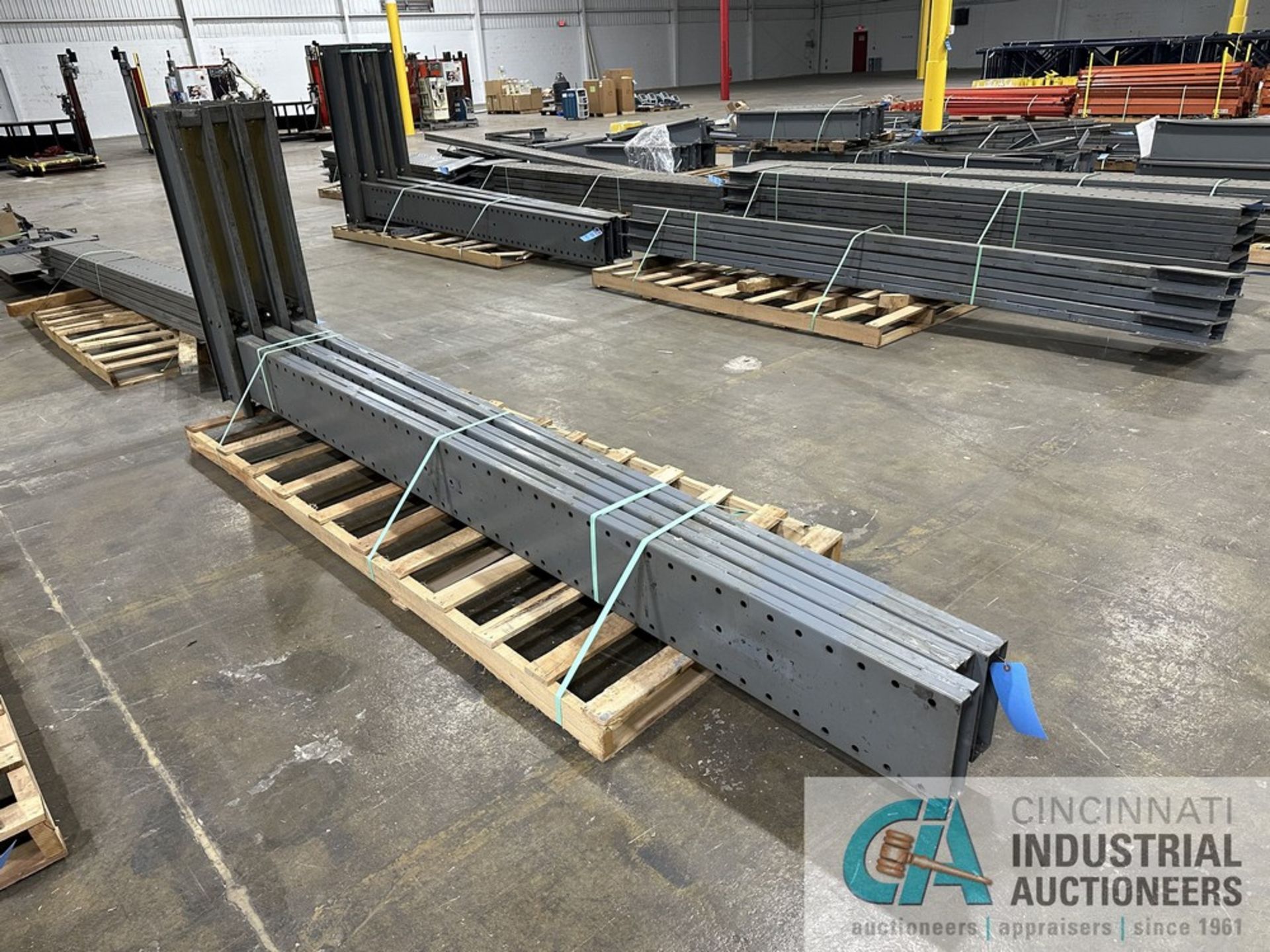 12' HIGH X 11" WIDE MEECO CANTILEVER RACK UPRIGHTS - 2000 Series - Image 3 of 5