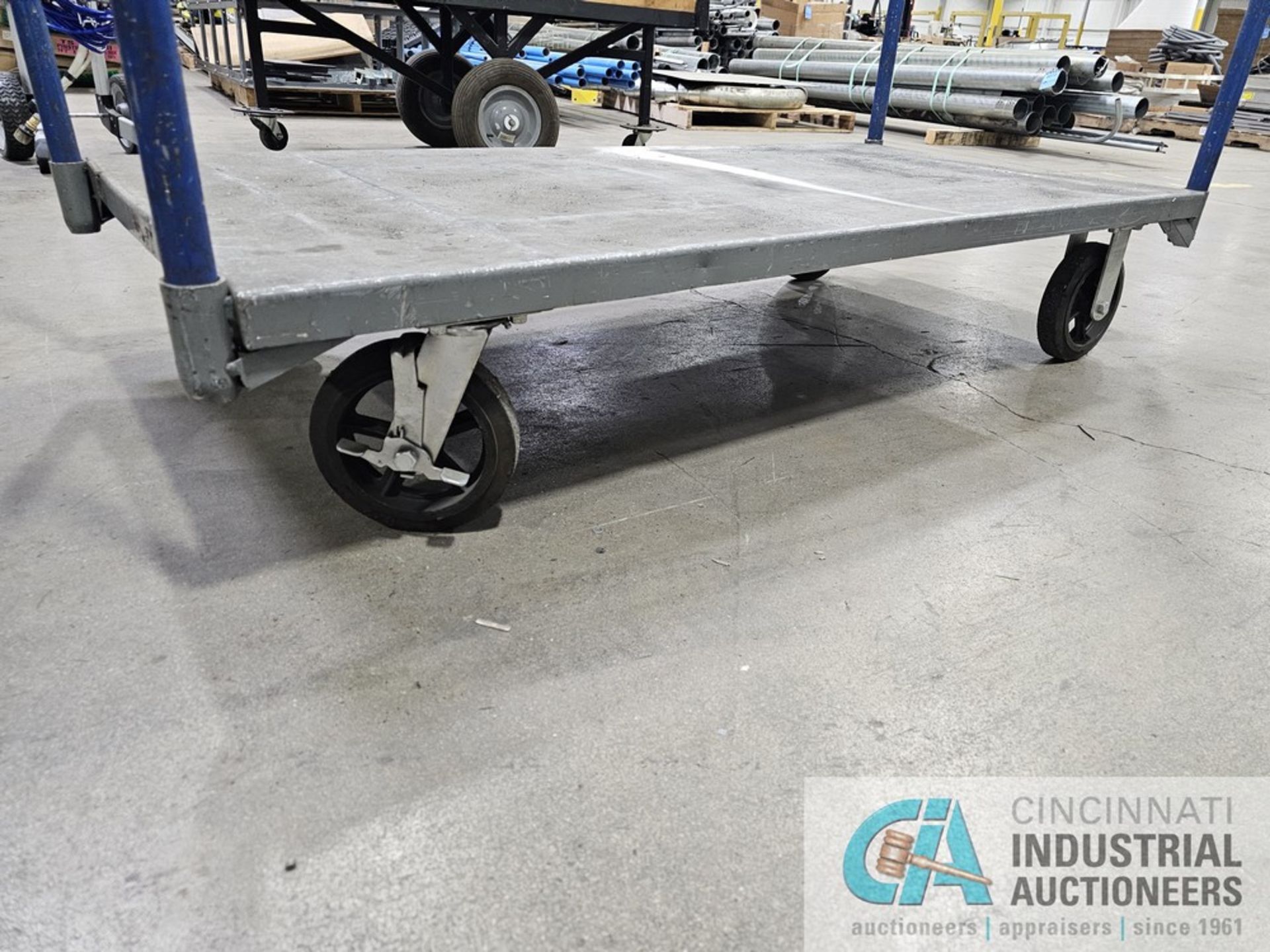 30" X 60" STEEL MATERIAL CART - Image 3 of 3