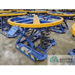 44" DIAMETER GLOBAL INDUSTRIAL SPRING LOADED SCISSOR TABLE