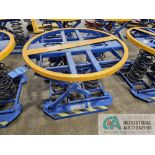 44" DIAMETER GLOBAL INDUSTRIAL SPRING LOADED SCISSOR TABLE