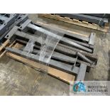 48" MEECO CANTILEVER RACK ARMS AND MISCELLANEOUS PIECES - 5000 Series