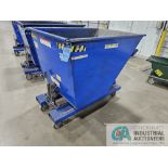 2,000 LB. VESTIL GLOBAL MODEL D-100-HD DUMP HOPPER