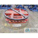 44" DIAMETER PNEUMATIC SCISSOR TABLE