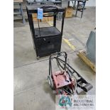 (LOT) ROLLMASTER LINE PAINTER, LINE ROLLER, MEDIA CART