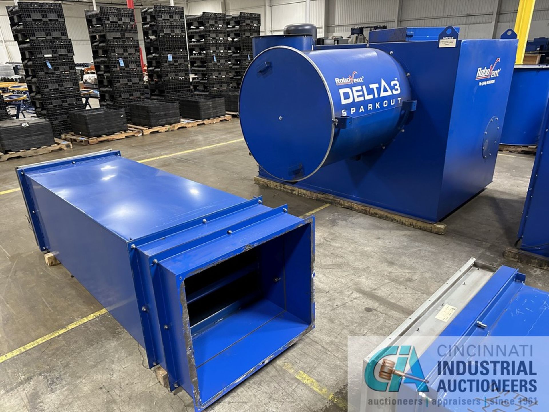 25 HP ROBOVENT FLOORSAVER MODEL DFS-800-8 DUST COLLECTOR; S/N 25608 (NEW 10/2016), DELTA 3 - Image 8 of 13