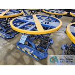 44" DIAMETER GLOBAL INDUSTRIAL SPRING LOADED SCISSOR TABLE