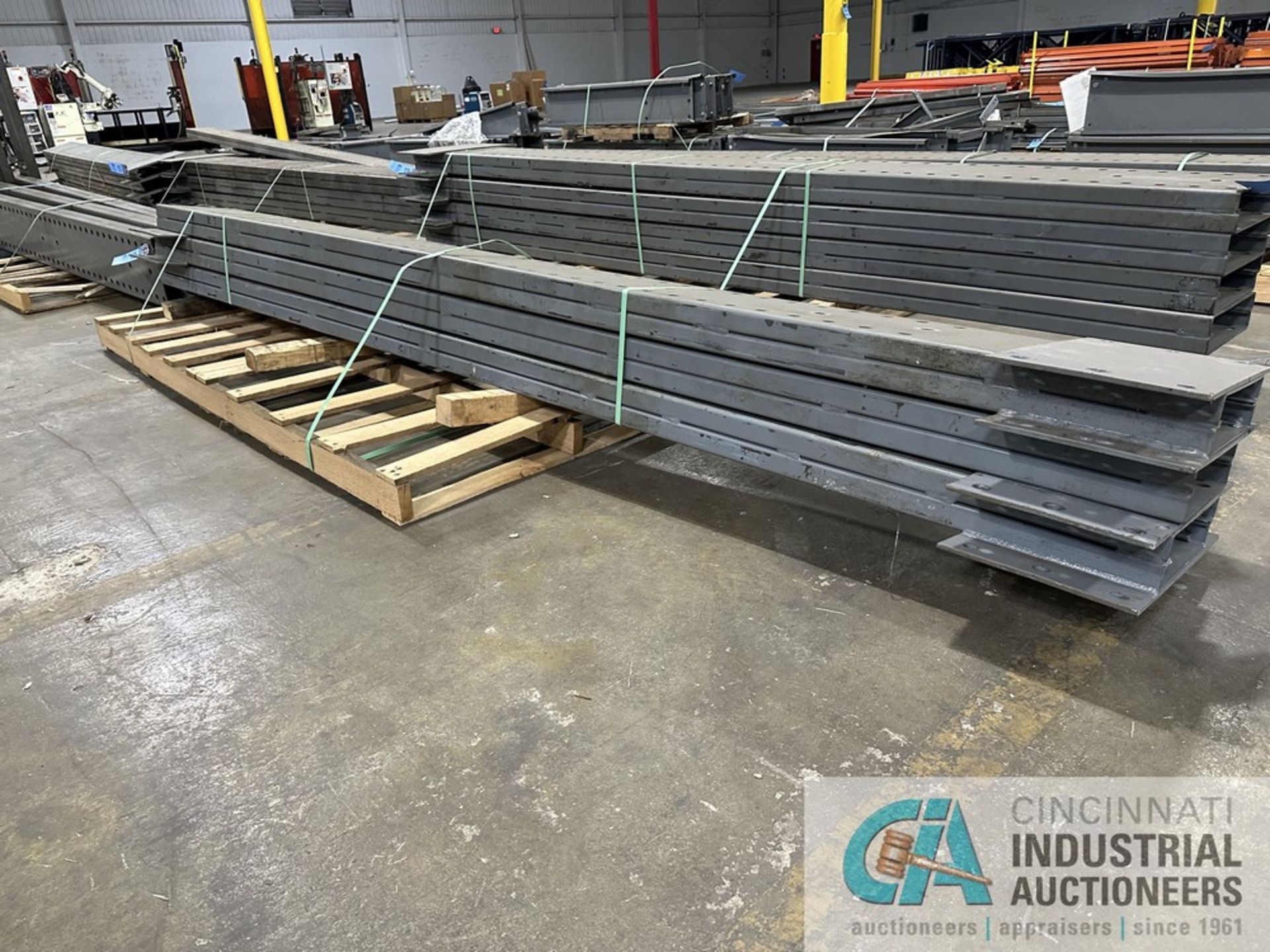 12' HIGH X 11" WIDE MEECO CANTILEVER RACK UPRIGHTS - 5000 Series - Image 2 of 5