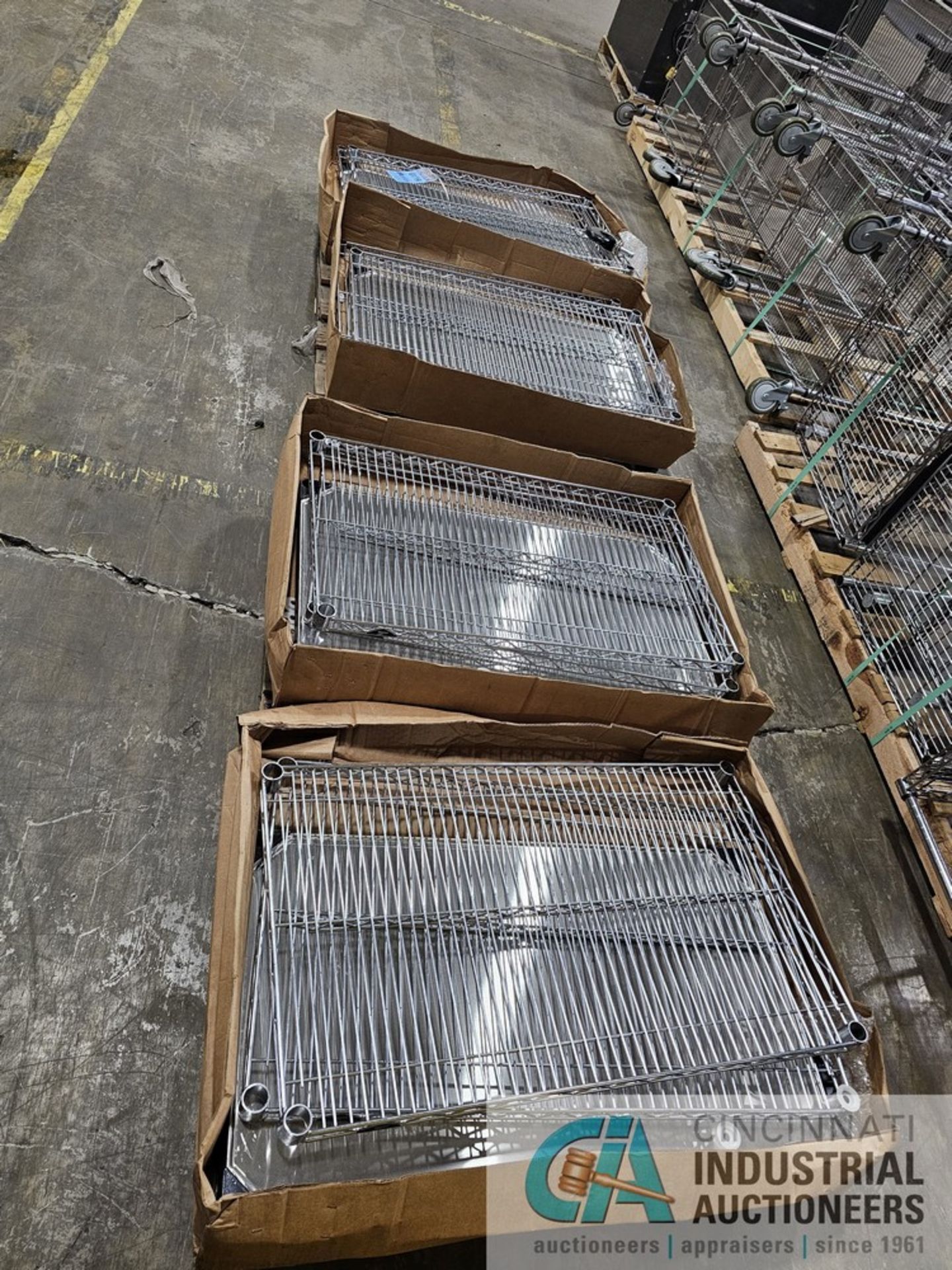 21" X 36" WIRE TYPE CARTS (NEW) - Image 2 of 2