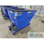 2,000 LB. VESTIL GLOBAL MODEL D-100-HD DUMP HOPPER