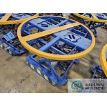 44" DIAMETER GLOBAL INDUSTRIAL SPRING LOADED SCISSOR TABLE