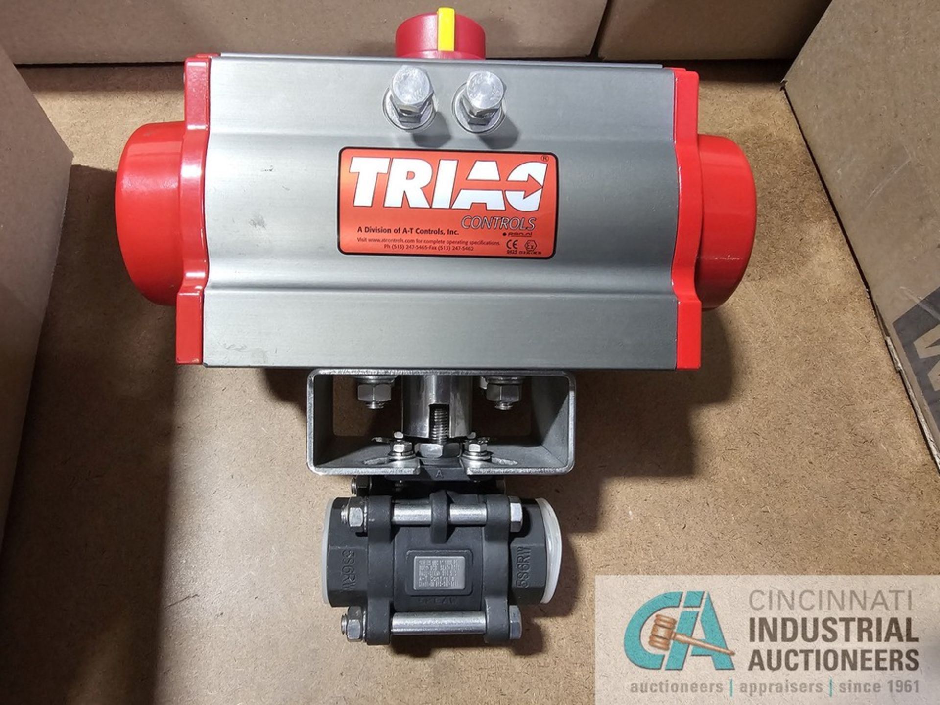 TRIAC CONTROLS MODEL 55CTX1002R3XDS DOUBLE ACTING ACTUATOR - Image 4 of 5