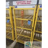 30" WIDE X 47" DEEP X 67" HIGH H&H PROPANE STORAGE CAGE