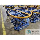 44" DIAMETER GLOBAL INDUSTRIAL SPRING LOADED SCISSOR TABLE