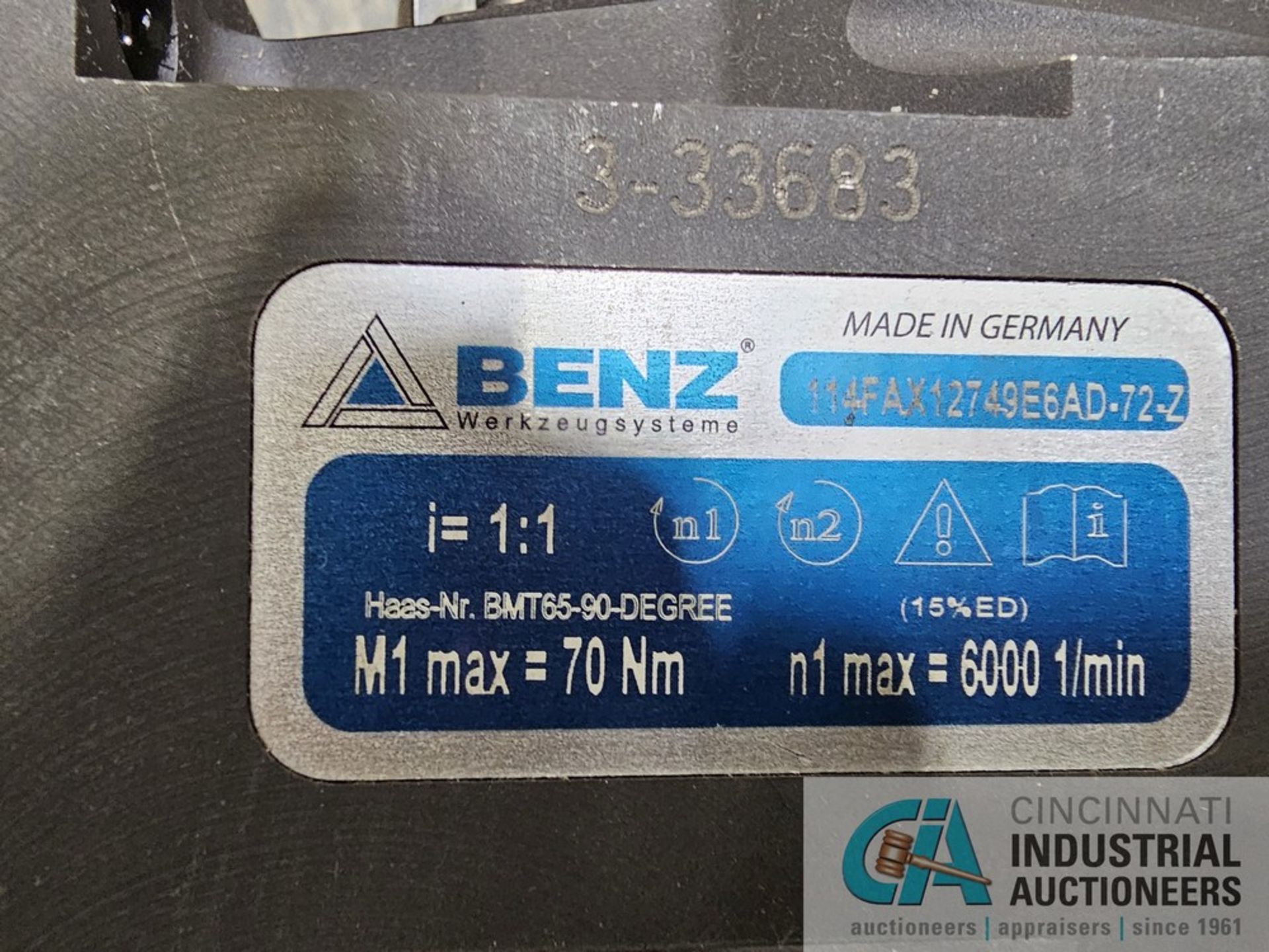 BENZ LIVE TOOLHOLDER - Image 2 of 4