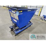 2,000 LB. VESTIL GLOBAL MODEL D-100-HD DUMP HOPPER