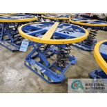 44" DIAMETER GLOBAL INDUSTRIAL SPRING LOADED SCISSOR TABLE