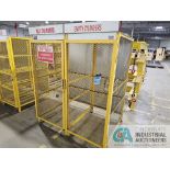 60" X 40" X 67" HIGH H&H GAS CYLINDER STORAGE CAGE