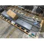 (LOT) MISCELLANEOUS MEECO CANTILEVER RACK COMPONENTS (1-SKID)