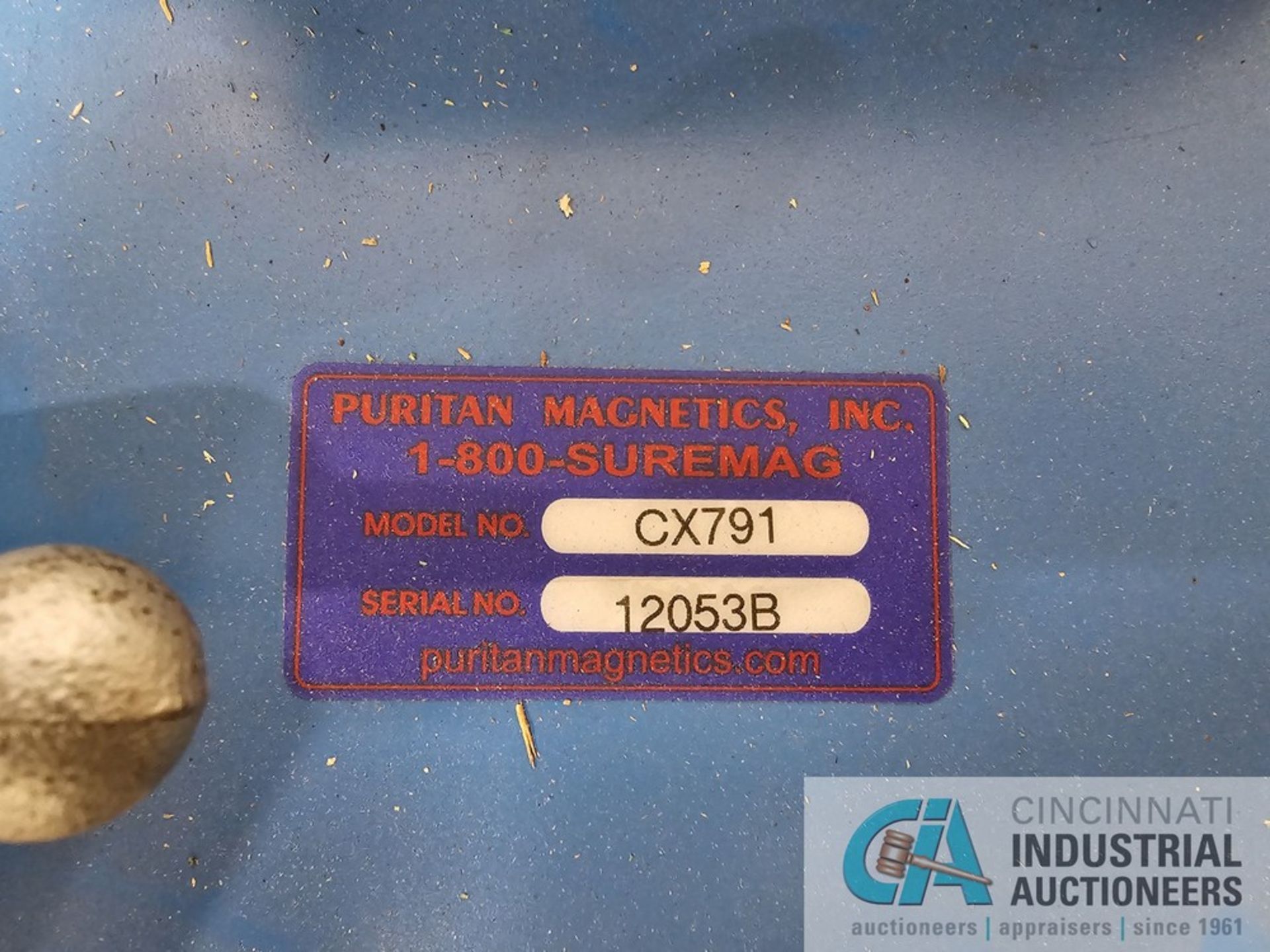 PURITAN MAGNETICS MODEL CX791 MAGNET - Image 3 of 3